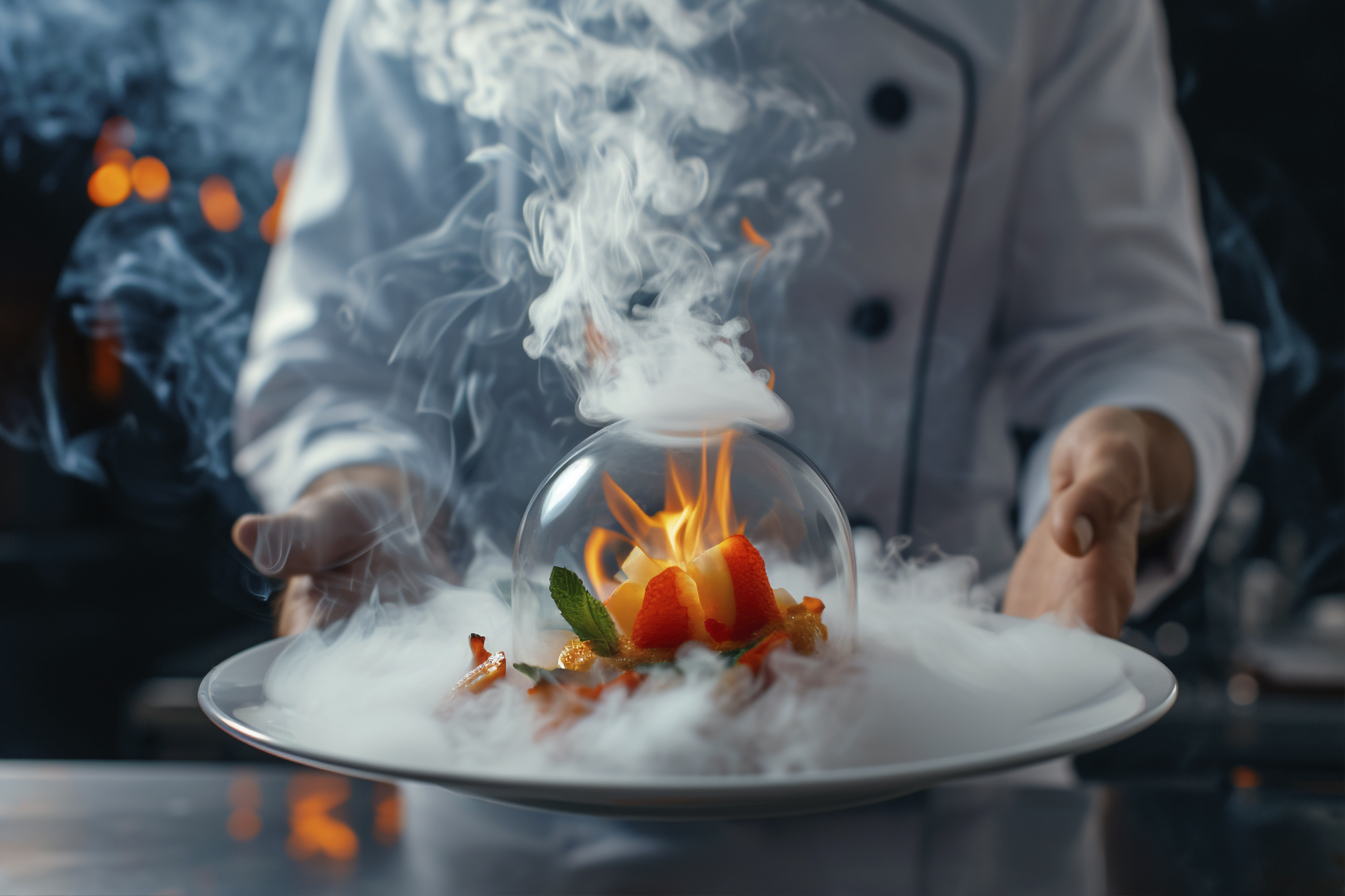 Perfectly cooked aromatic dishes