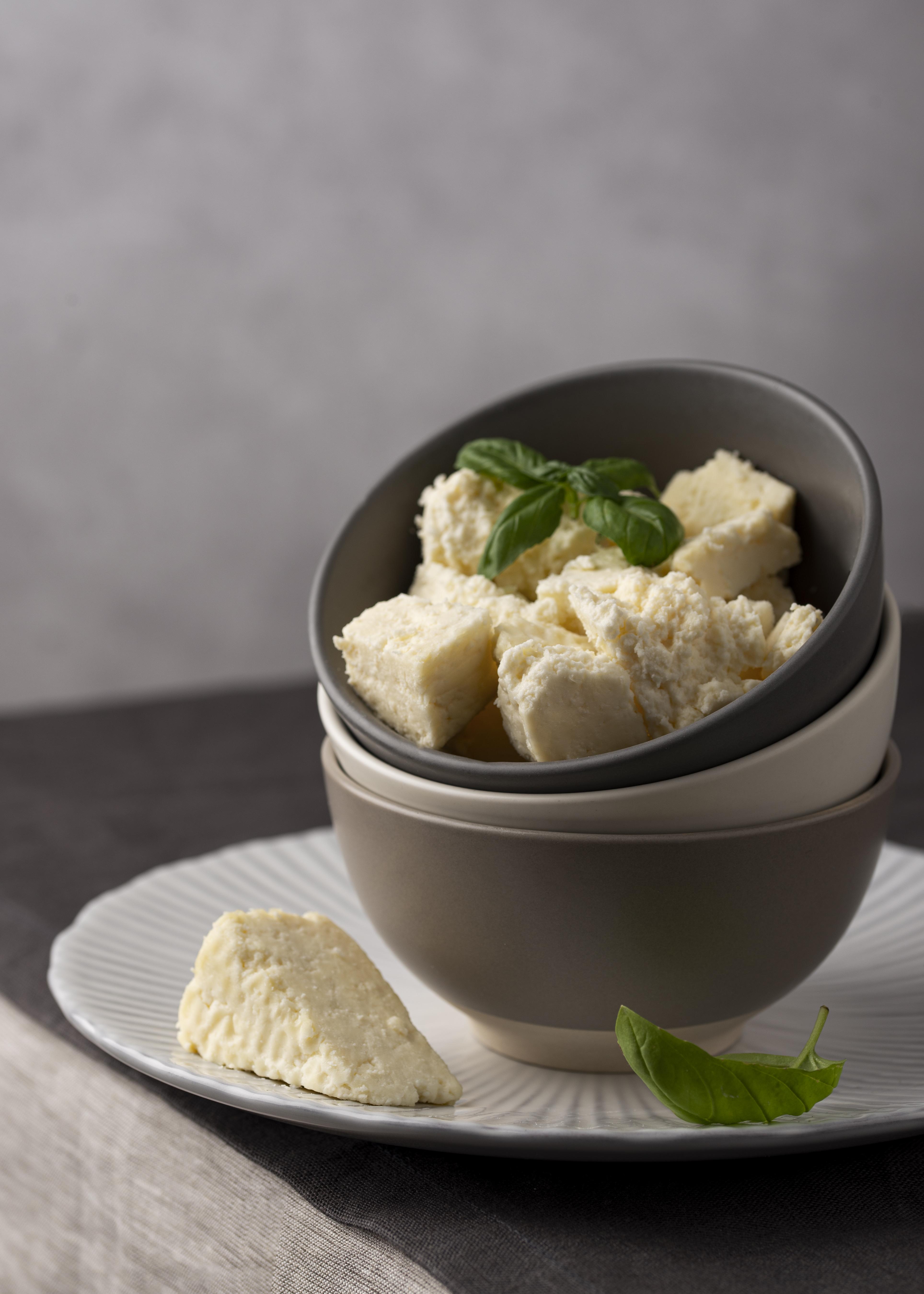 Fresh paneer and traditional ingredients